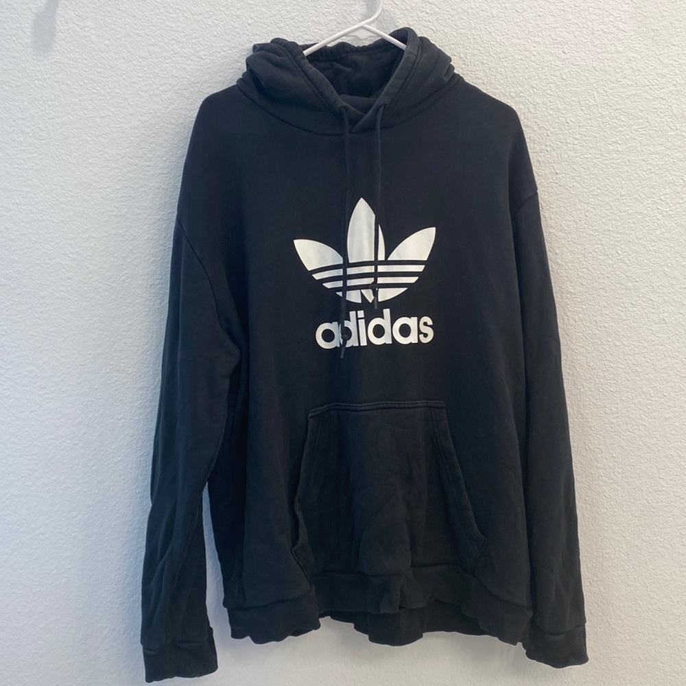 Adidas Trefoil Hoodie - Black/ XL